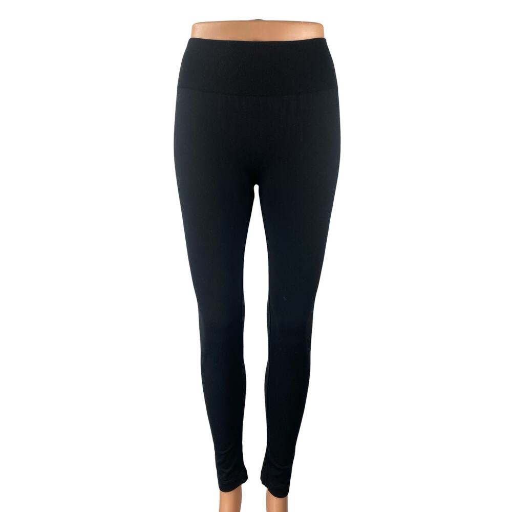 Wolford Women's Black High Rise Skinny Yoga Athletic Activewear Leggings Pants M